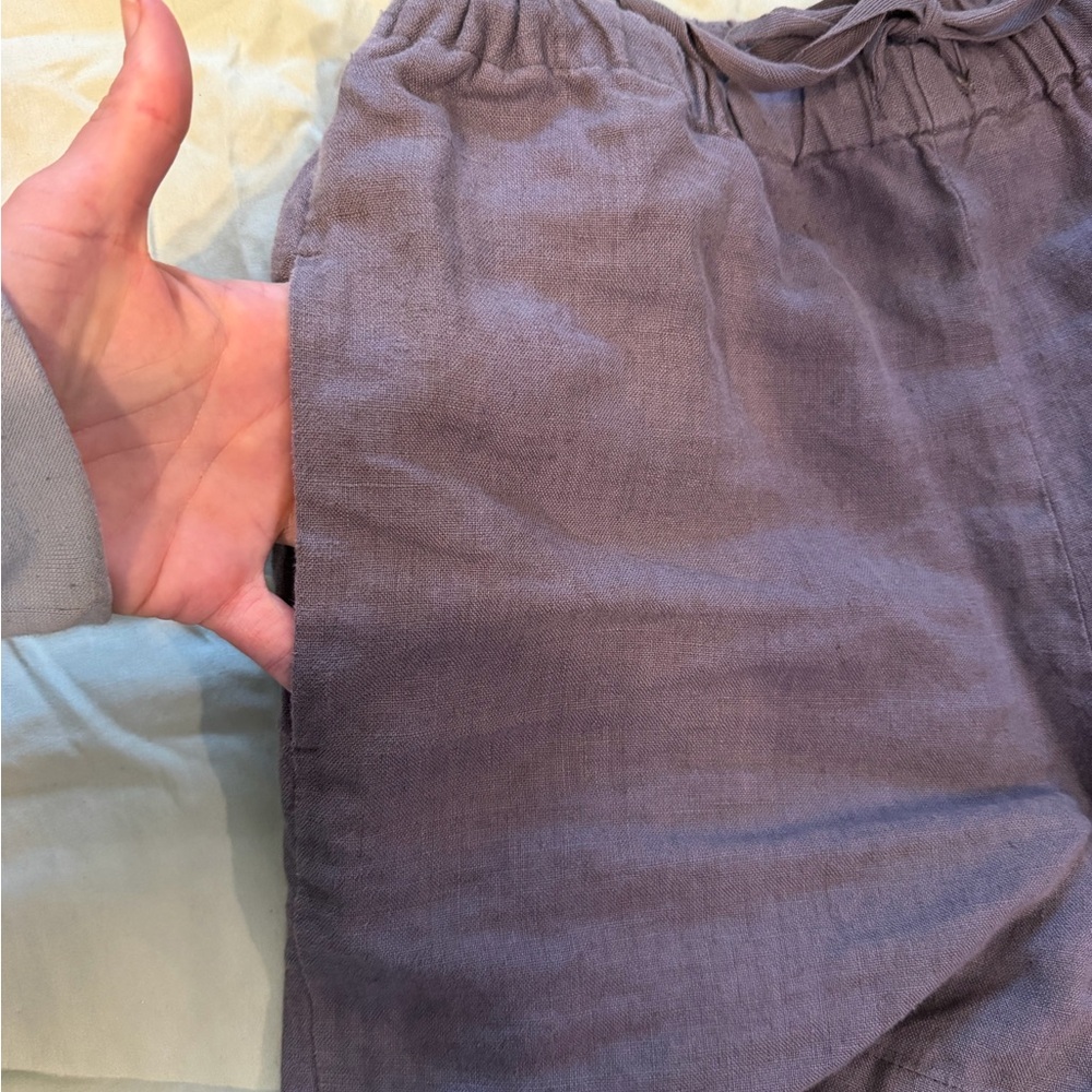 Pillow and Pajamas Linen Short and Tank Set S/M - Picture 9 of 9